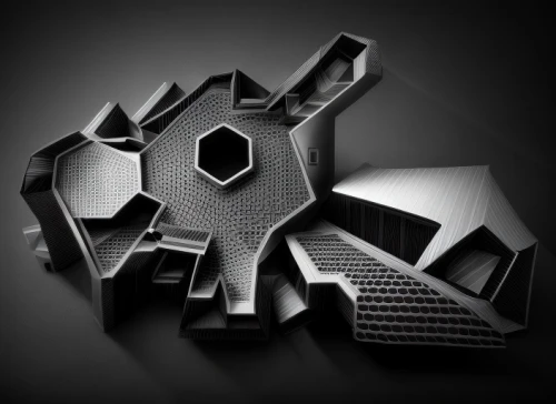 fractal design,building honeycomb,cinema 4d,honeycomb structure,cube surface,crown render,steam icon,mechanical fan,tie fighter,hexagonal,hexagon,exhaust fan,isometric,bevel gear,hub gear,polygonal,dodecahedron,composite material,3d model,biomechanical