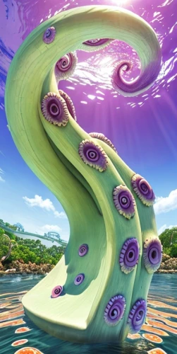 spiral background,spiral,tentacle,colorful spiral,time spiral,sea snake,mitochondrion,swirls,helix,acid lake,tentacles,floating island,spirals,spiral book,coral swirl,spore,curlicue,whirlpool,cuthulu,waves circles,Landscape,Landscape design,Landscape space types,Waterfront Landscapes