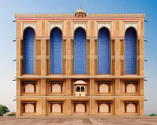 islamic architectural,hawa mahal,qasr al watan,al nahyan grand mosque,qasr al kharrana,jaipur,terracotta,university al-azhar,quasr al-kharana,khartoum,iranian architecture,rajasthan,persian architecture,king abdullah i mosque,build by mirza golam pir,mosque hassan,al-askari mosque,taj mahal,religious institute,qasr amra