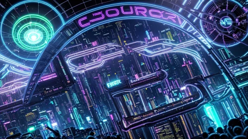 nightclub,metropolis,scifi,futuristic,neon human resources,frequency,voltage,rave,cyber,sci-fi,sci - fi,out space,warehouse,cyberspace,space port,futuristic landscape,circuitry,cyberpunk,paradiso,circuit,Common,Common,Game