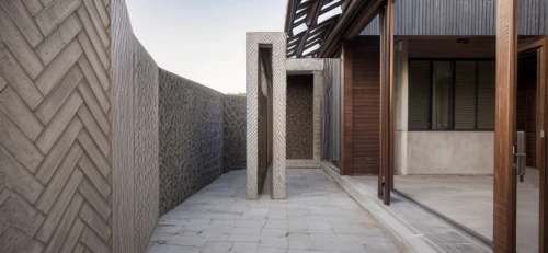 dunes house,timber house,iranian architecture,residential house,archidaily,wooden facade,exposed concrete,cubic house,concrete blocks,almond tiles,build by mirza golam pir,corten steel,lattice windows,concrete construction,wooden decking,wooden house,japanese architecture,sand-lime brick,hanok,persian architecture,Architecture,General,Modern,Natural Sustainability