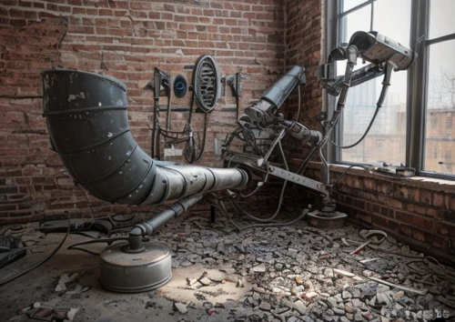 the boiler room,urbex,abandoned factory,plumbing,abandoned places,abandoned room,luxury decay,ventilation pipe,metal pipe,hose pipe,dilapidated,abandoned building,drain pipe,iron pipe,water pipes,abandoned,gas pipe,sprinkler system,old utility,powerplant,Commercial Space,Working Space,Industrial Chic