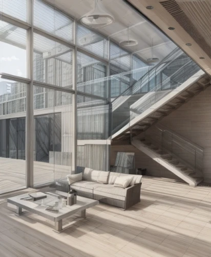 penthouse apartment,daylighting,3d rendering,modern living room,wood deck,archidaily,loft,modern office,sky apartment,hudson yards,roof terrace,interior modern design,modern room,modern house,wooden decking,dunes house,block balcony,modern architecture,contemporary decor,contemporary,Architecture,General,Modern,Innovative Technology 2