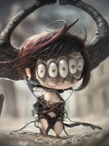 fae,evil fairy,voodoo woman,three eyed monster,marionette,child monster,3d fantasy,gorgon,barbarian,voodoo doll,anthropomorphized,shaman,primitive dolls,bombyx mori,anthropomorphic,the enchantress,primitive person,the voodoo doll,rag doll,child fairy,Game&Anime,Manga Characters,Darkness