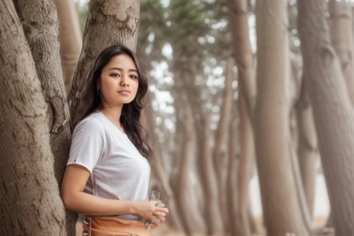 girl with tree,vietnamese woman,asian woman,the girl next to the tree,asian girl,forest background,background bokeh,landscape background,photographic background,girl in a long,girl sitting,vietnamese,portrait background,birch tree background,background view nature,japanese woman,female model,peruvian women,pooja,oriental girl