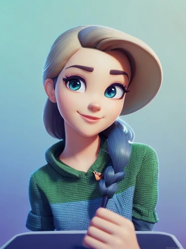 elsa,cute cartoon character,agnes,pixie-bob,disney character,clay animation,princess anna,tiana,3d model,phone icon,countrygirl,piper,audrey,vector girl,scout,stylized macaron,retro girl,female doctor,female worker,virginia sweetspire,Common,Common,Cartoon