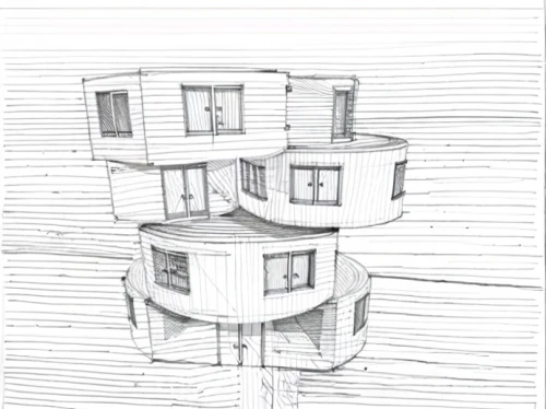 house drawing,residential tower,multi-story structure,kirrarchitecture,balconies,multi-storey,an apartment,line drawing,high-rise building,sky apartment,block balcony,sheet drawing,apartments,architect plan,apartment building,condominium,hand-drawn illustration,habitat 67,stilt houses,skyscraper