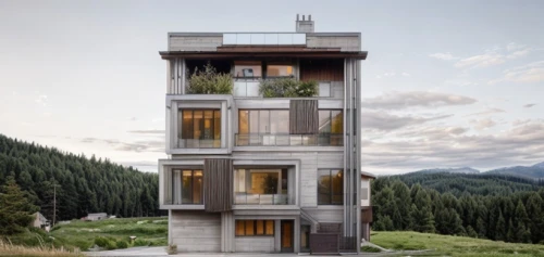 residential tower,telluride,cubic house,house in mountains,house in the mountains,timber house,aspen,lookout tower,sky apartment,vail,luxury real estate,eco-construction,hanging houses,apartment building,dunes house,two story house,stilt house,eco hotel,syringe house,luxury property,Architecture,General,Modern,Elemental Architecture
