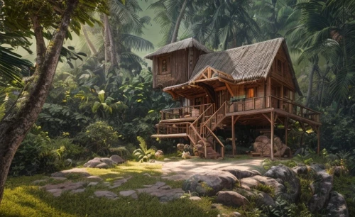 house in the forest,tree house hotel,treehouse,tree house,wooden house,stilt house,wooden hut,house in mountains,house in the mountains,small house,log cabin,the cabin in the mountains,little house,home landscape,beautiful home,summer cottage,timber house,traditional house,log home,small cabin,Game Scene Design,Game Scene Design,Freehand Style