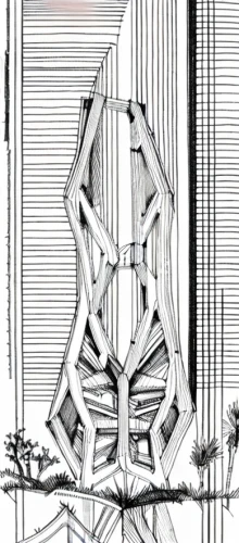 frame drawing,roof structures,glass pyramid,multi-story structure,roof truss,outdoor structure,cellular tower,nonbuilding structure,dubai frame,cross-section,solar cell base,structures,facade panels,wireframe,structure,honeycomb structure,yantra,pyramid,building honeycomb,rotary elevator