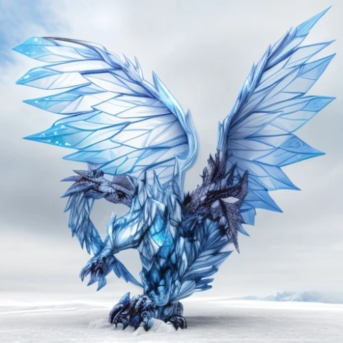 gryphon,garuda,griffon bruxellois,blue-winged wasteland insect,winterblueher,fractalius,griffin,sky hawk claw,wyrm,ice,wind edge,feathers bird,blue parrot,dragon design,dark-type,drg,painted dragon,wind warrior,forest dragon,winged