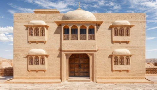 islamic architectural,qasr al watan,king abdullah i mosque,the monastery ad deir,qasr al kharrana,qasr amra,quasr al-kharana,house of allah,al-askari mosque,al nahyan grand mosque,caravansary,persian architecture,nizwa,monastery israel,masada,mosque hassan,iranian architecture,st catherine's monastery,caravanserai,ibn tulun,Architecture,General,Central Asian Traditional,Steppe Style