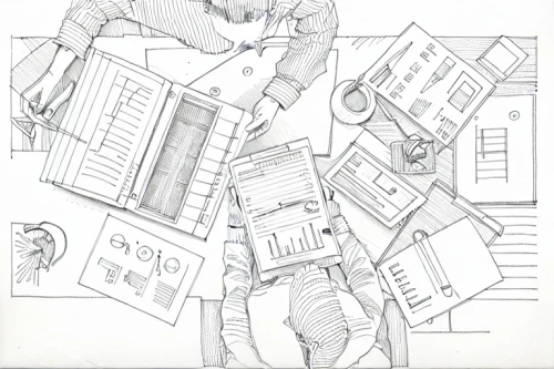 office line art,stock broker,hand-drawn illustration,organist,banker,game drawing,paperwork,office worker,girl studying,working animal,stock trader,girl at the computer,sci fiction illustration,book illustration,man with a computer,isometric,bookkeeper,pencil frame,camera illustration,pencil and paper