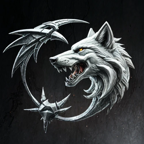 howling wolf,emblem,werewolf,werewolves,constellation wolf,nine-tailed,wolf,wolves,draconic,howl,twitch icon,kr badge,two wolves,gray wolf,black dragon,dragon design,witch's hat icon,steam icon,car badge,wyrm