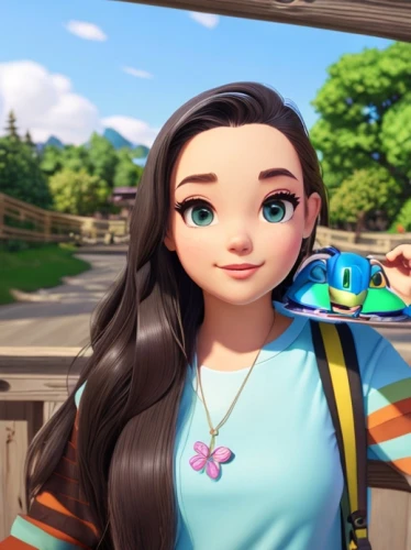 agnes,cute cartoon character,lilo,disney character,moana,vanessa (butterfly),animated cartoon,3d rendered,clove,cute cartoon image,maya,mulan,main character,elsa,princess sofia,3d model,character animation,anime 3d,cg artwork,princess anna,Common,Common,Cartoon