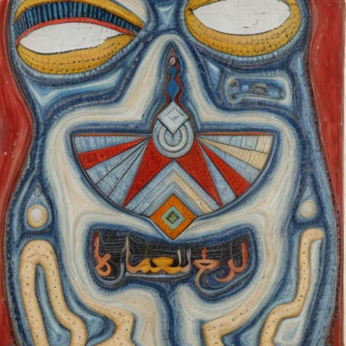 khamsa,hamsa,khokhloma painting,kundalini,indigenous painting,ganesha,mantra om,nazca,indian art,pachamama,picasso,pachamanca,asoka chakra,rangoli,tribal chief,third eye,calavera,ganesh,shaman,vajrasattva,Calligraphy,Painting,Psychedelic Art