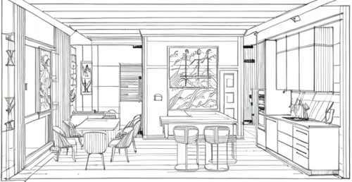 house drawing,hallway space,kitchen design,floorplan home,kitchen interior,pantry,coloring page,breakfast room,frame drawing,dining room,house floorplan,an apartment,core renovation,architect plan,study room,cabinetry,renovation,home interior,modern kitchen interior,kitchen,Design Sketch,Design Sketch,Fine Line Art