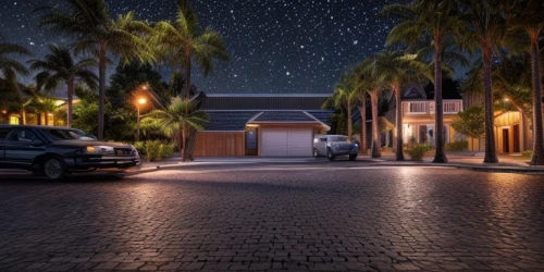 driveway,suburban,night photo,night shot,the driveway was paved,night photograph,landscape lighting,florida home,night image,bendemeer estates,paved square,pavers,lexus lx,security lighting,infiniti,cayman,night photography,mercedes benz,photo session at night,rose drive