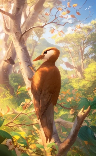 bird painting,nature bird,tyto longimembris,brown back-toucan,bird illustration,swainson tucan,kookaburra,kookabura,pterosaur,bird on the tree,bird bird kingdom,bird on tree,tropical bird climber,toco toucan,bird on branch,beautiful bird,bird in tree,ornithology,tropical bird,baleurica regulorum,Game&Anime,Pixar 3D,Pixar 3D