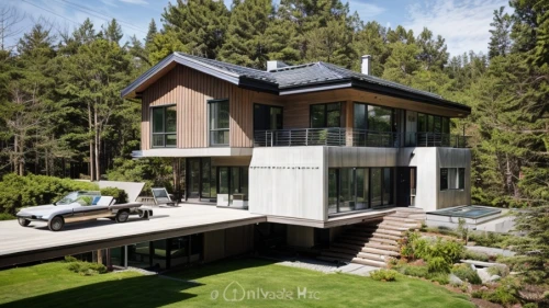 modern house,dunes house,modern architecture,cubic house,cube house,folding roof,metal roof,timber house,metal cladding,modern style,mid century house,eco-construction,luxury property,villa,house in the forest,beautiful home,frame house,roof landscape,house shape,grass roof,Architecture,General,Modern,Mid-Century Modern