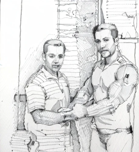 two-man saw,hand-drawn illustration,interrogation mark,male poses for drawing,pencil and paper,stony,auschwitz 1,chainlink,vintage drawing,instructor,game drawing,pencil frame,hand-drawn,police officers,pencil,in custody,officers,construction workers,drawing of hand,forest workers