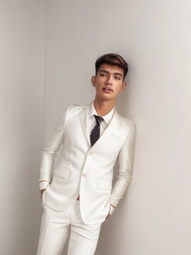 men's suit,wedding suit,social,white clothing,male model,tan chen chen,navy suit,men's wear,amnat charoen,white,suit,men clothes,formal guy,suit actor,white coat,white new,boy model,white color,filipino,kaew chao chom,Product Design,Fashion Design,Man's Wear,Rich Formal