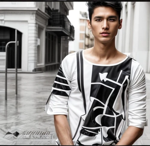 young model istanbul,yun niang fresh in mind,janome chow,putra,white and black color,long-sleeved t-shirt,male model,black and white pieces,handsome model,boy model,color black and white,selanee henderon,malaysia student,fashion street,filipino,men's wear,tan chen chen,fashion shoot,black and white pattern,young model,Product Design,Fashion Design,Man's Wear,Whimsical Modern