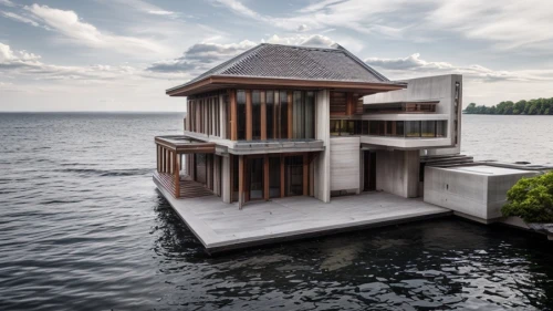 house by the water,house with lake,floating huts,cube stilt houses,cubic house,stilt house,boat house,summer house,house of the sea,houseboat,inverted cottage,wooden house,danish house,pool house,luxury property,dunes house,cube house,boathouse,beach house,timber house,Architecture,General,Masterpiece,Organic Architecture