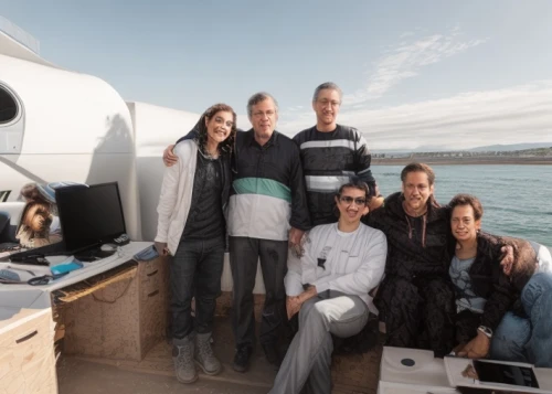 marine scientists,multihull,digital nomads,ocean rowing,island group,radio-controlled boat,startup launch,cargo software,tgv 1 team,on a yacht,advisors,group photo,remote work,pilotfish,group of people,360 ° panorama,work and family,houseboat,caravel,charter