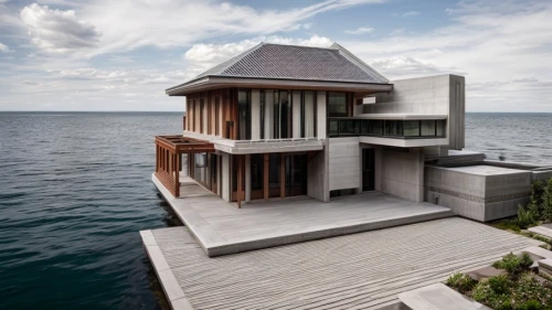 house by the water,house with lake,house of the sea,dunes house,cubic house,summer house,beach house,modern architecture,wooden house,luxury property,modern house,floating huts,danish house,beachhouse,inverted cottage,cube house,boat house,pool house,timber house,lago grey,Architecture,General,Masterpiece,Organic Architecture