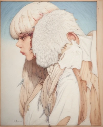 white fur hat,white eagle,suit of the snow maiden,white bird,white bear,eskimo,white beard,white feather,winter hat,mucha,ushanka,white swan,vintage angel,eagle illustration,eternal snow,the snow queen,winter dream,winterblueher,araucana,the hat of the woman