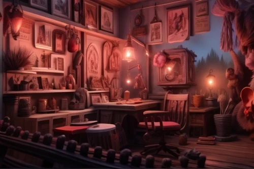 music chest,apothecary,witch's house,the little girl's room,dark cabinetry,study room,cabin,christmas room,piano bar,musical background,cg artwork,doctor's room,3d fantasy,a dark room,consulting room,unique bar,halloween scene,deadwood,boy's room picture,halloween background