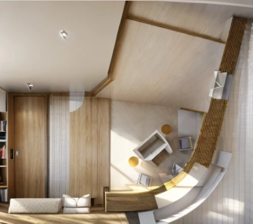 penthouse apartment,sky apartment,interior modern design,3d rendering,modern room,sky space concept,inverted cottage,modern living room,loft,cubic house,shared apartment,interior design,entertainment center,capsule hotel,aircraft cabin,ufo interior,an apartment,contemporary decor,render,room divider