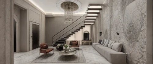 hallway space,hallway,luxury home interior,3d rendering,structural plaster,interior design,interior modern design,wall plaster,concrete ceiling,search interior solutions,core renovation,outside staircase,entrance hall,interior decoration,winding staircase,stucco ceiling,render,home interior,terraced,contemporary decor,Interior Design,Living room,Modern,Italian Modern Cozy
