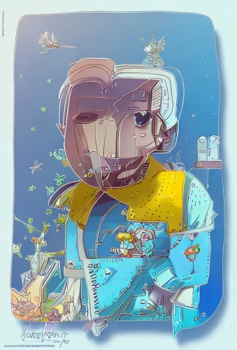 aquanaut,astronaut,beekeeper,quarantine bubble,cosmonaut,ocean pollution,spacewalk,spacesuit,aquarium,fish tank,spacewalks,deep sea diving,spaceman,astronautics,spacefill,kids illustration,astronomer,scrap collector,cyberspace,space suit,Common,Common,Cartoon