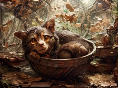 woodland animals,raccoon,north american raccoon,cub,bowl of chestnuts,fall animals,kopi luwak,in the bowl,coatimundi,kinkajou,chestnut animal,dog illustration,miniature australian shepherd,canidae,rocket raccoon,tea party cat,mouse lemur,dormouse,autumn theme,pet