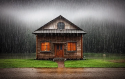 wooden house,lonely house,little house,small house,log home,miniature house,wooden hut,house insurance,log cabin,the threshold of the house,outhouse,timber house,old house,rainstorm,small cabin,house with lake,creepy house,wooden sauna,raindops,heavy rain