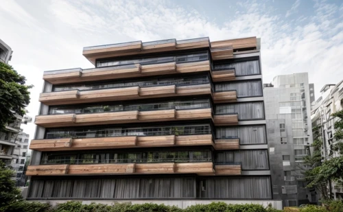 wooden facade,metal cladding,apartment block,residential building,condominium,block balcony,appartment building,modern architecture,kirrarchitecture,apartment building,shared apartment,shenzhen vocational college,residential tower,facade panels,block of flats,residences,japanese architecture,sky apartment,residential,brutalist architecture,Architecture,General,Modern,Creative Innovation