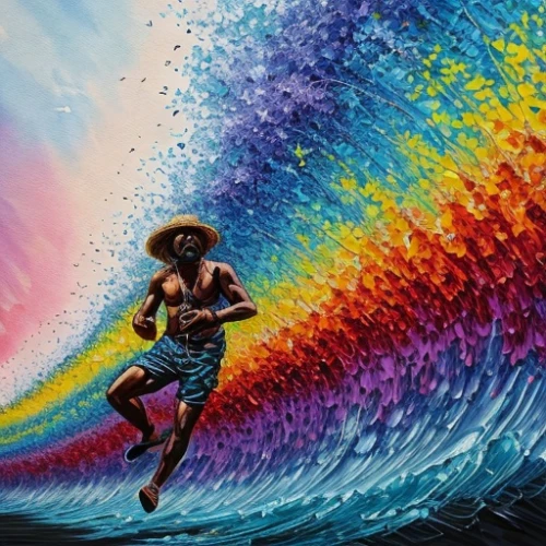 rainbow waves,psychedelic art,artistic roller skating,lsd,jimi hendrix,psychedelic,jimmy hendrix,vortex,rainbow background,graffiti art,tidal wave,kite boarder wallpaper,surfers,artistic cycling,surfer,art,big wave,70s,rainbow colors,chalk drawing