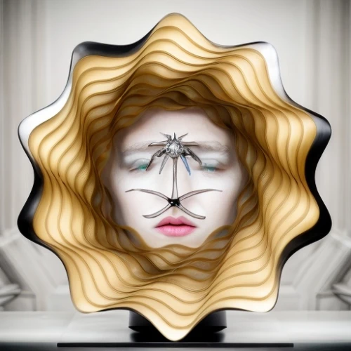 facets,woman's face,fractalius,woman face,digital artwork,computer art,virtual identity,digital creation,digital art,makeup mirror,adobe illustrator,icon magnifying,illusion,painted lady,golden mask,biomechanical,decorative figure,kaleidoscope art,looking glass,distorted,Product Design,Jewelry Design,Europe,Avant-garde Brilliance