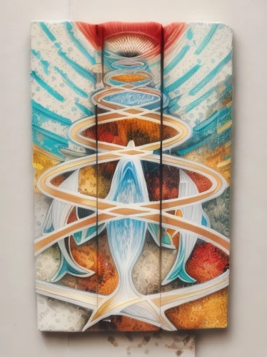 glass painting,spiral book,abstract painting,chakra square,abstract artwork,kaleidoscope art,planetary system,meridians,klaus rinke's time field,wall panel,art soap,open spiral notebook,chalk drawing,yantra,abstract design,strata,five elements,elements,astral traveler,ceramic tile