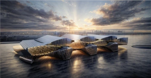 cube stilt houses,floating huts,soumaya museum,water sofa,futuristic architecture,elbphilharmonie,3d rendering,futuristic art museum,hotel barcelona city and coast,hudson yards,sky space concept,roof domes,sewol ferry disaster,barangaroo,floating islands,roof landscape,marina bay sands,largest hotel in dubai,beach furniture,artificial island