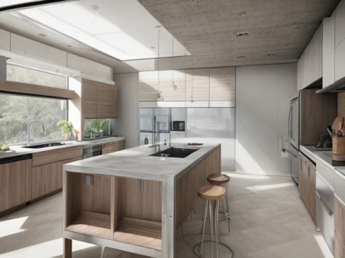 modern kitchen interior,modern kitchen,kitchen design,modern minimalist kitchen,kitchen interior,tile kitchen,kitchen,big kitchen,new kitchen,kitchen cabinet,kitchen block,interior modern design,chefs kitchen,kitchenette,the kitchen,kitchen counter,dark cabinets,countertop,kitchen remodel,3d rendering,Interior Design,Kitchen,Modern,Industrial Zen