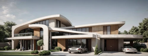 build by mirza golam pir,modern house,modern architecture,dunes house,3d rendering,futuristic architecture,frame house,arhitecture,eco-construction,residential house,cubic house,house shape,luxury property,contemporary,archidaily,luxury home,folding roof,render,large home,modern building