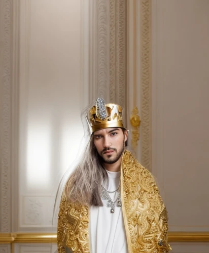 gold crown,monarchy,gold foil crown,golden crown,napoleon iii style,king crown,royal,emperor,golden unicorn,king caudata,bahraini gold,versailles,royal crown,brazilian monarchy,haute couture,conquistador,king,royalty,imperial crown,vestment,Product Design,Jewelry Design,Europe,Innovative