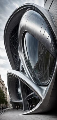 futuristic architecture,futuristic art museum,mercedes-benz museum,mclaren automotive,crooked house,helix,modern architecture,sinuous,arhitecture,architecture,baku eye,jewelry（architecture）,glass facade,bundestag,steel sculpture,glass building,universal exhibition of paris,metal cladding,automotive exterior,glass facades