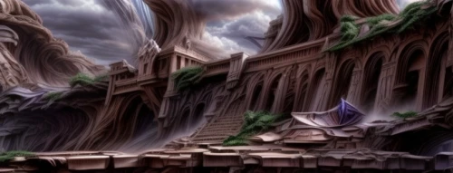 fantasy landscape,cartoon video game background,futuristic landscape,fairyland canyon,background with stones,karst landscape,mountainous landforms,rocky hills,mountainous landscape,mountain valleys,guards of the canyon,arid landscape,backgrounds,rock formations,devilwood,hoodoos,landscape background,canyon,moon valley,ancient city