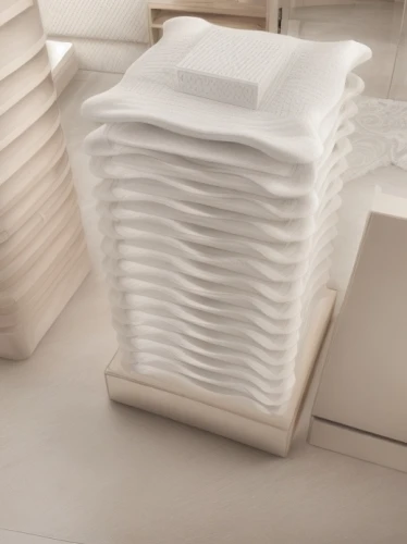 napkin holder,facial tissue holder,mattress pad,dish storage,clay packaging,dish rack,facial tissue,stack of plates,butter dish,bathroom tissue,inflatable mattress,air purifier,cube surface,food storage containers,snow cornice,paper product,packing foam,cotton pad,kitchen roll,radiator