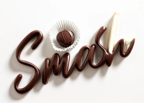 chocolate letter,sundae,swirl,sundaes,chocolate shavings,typography,chocolate candy,chocolate sauce,swiss chocolate,chocolatier,decorative letters,candy bar,hand lettering,slinky,dribbble logo,cinema 4d,enamel sign,lettering,pastry chef,spiny sea shell