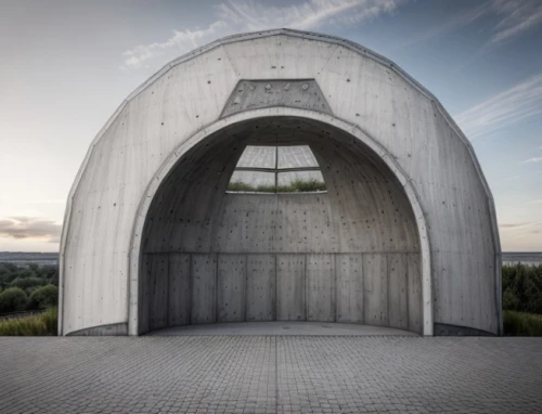 underground garage,longues-sur-mer battery,concrete construction,cooling house,pilgrimage chapel,air-raid shelter,exposed concrete,concrete,observation deck,concrete ceiling,mausoleum,reinforced concrete,semi circle arch,three centered arch,the observation deck,burial chamber,bunker,outdoor structure,vault (gymnastics),concrete bridge,Architecture,General,Nordic,Nordic Brutalism